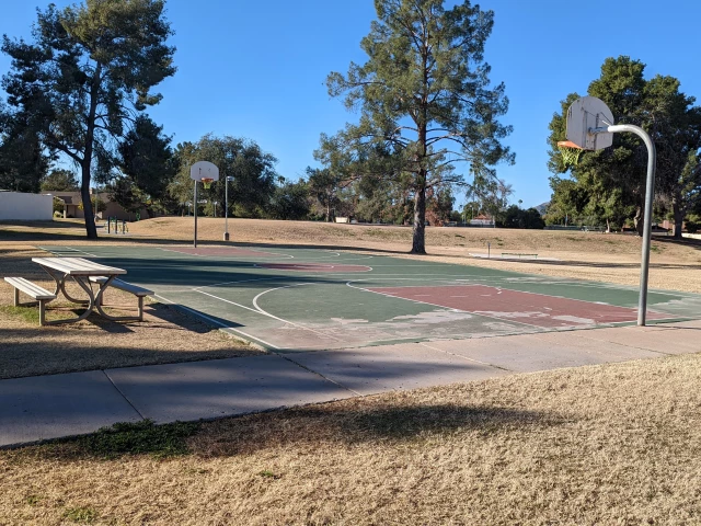 Profile of the basketball court Comanche Park, Scottsdale, AZ, United States