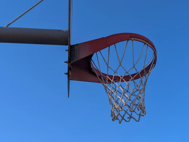Profile of the basketball court Chaparral Park, Scottsdale, AZ, United States
