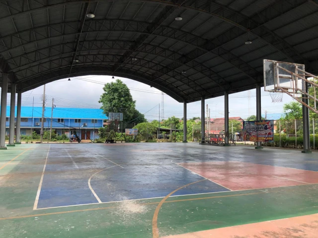 Profile of the basketball court Prankratay Municipality Public Court, Phran Kratai, Thailand