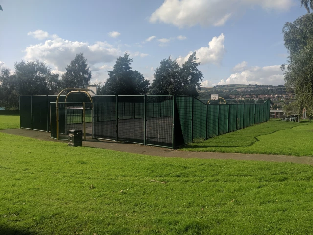 Profile of the basketball court Windhill Recreational Ground MUGA, Shipley, United Kingdom