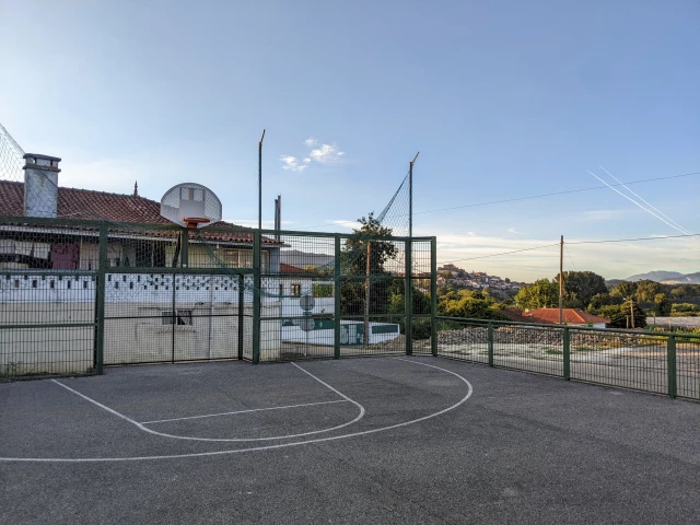 Profile of the basketball court Valença Court, Valença, Portugal
