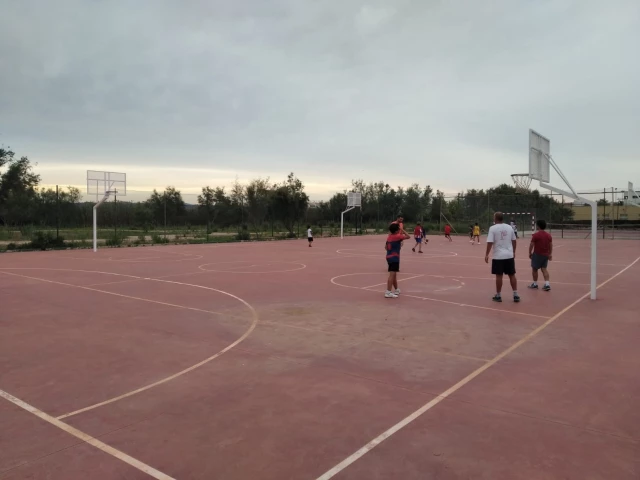 Profile of the basketball court Cancha Baloncesto Castellón, Torreblanca, Spain