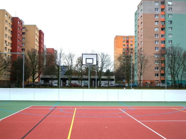 Profile of the basketball court Lachova multi-court, Petržalka, Slovakia