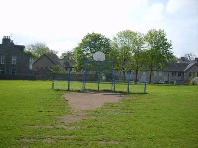 A basketball lawn in Aberdeen