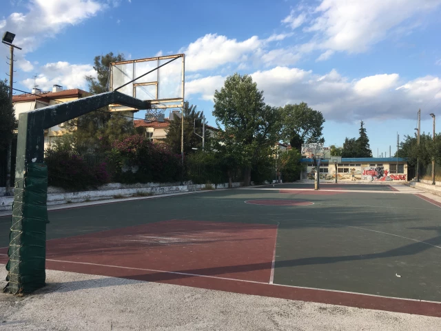 Profile of the basketball court Leoforos Dekelias, Nea Filadelfia, Greece