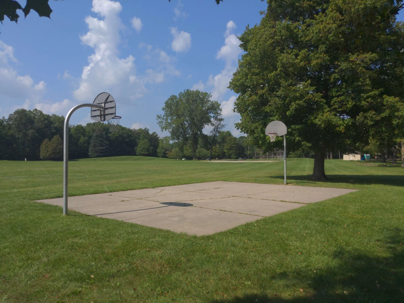 Grand Ledge, MI Basketball Court Fitzgerald Park Basketball Court