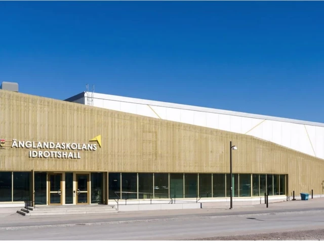 Profile of the basketball court Änglandaskolan Idrottshall, Örebro, Sweden
