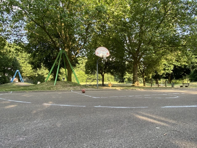 Profile of the basketball court Eper Park, Gronau (Westfalen), Germany
