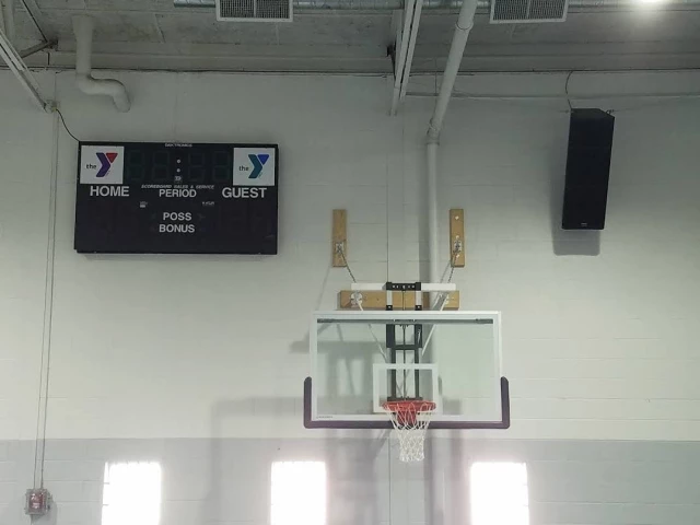 Profile of the basketball court Stillwater YMCA, Stillwater, OK, United States