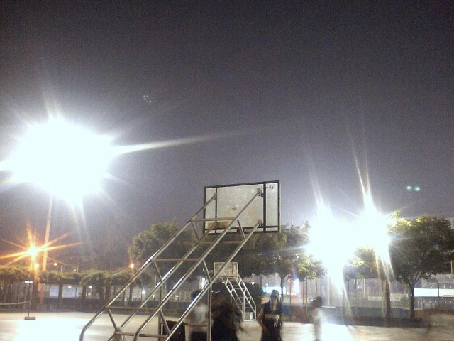 Basketball at  Suwon Civil Stadium, South Korea.