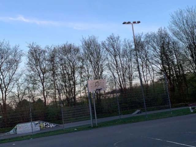 Profile of the basketball court Halfpipe Schenefeld, Schenefeld, Germany