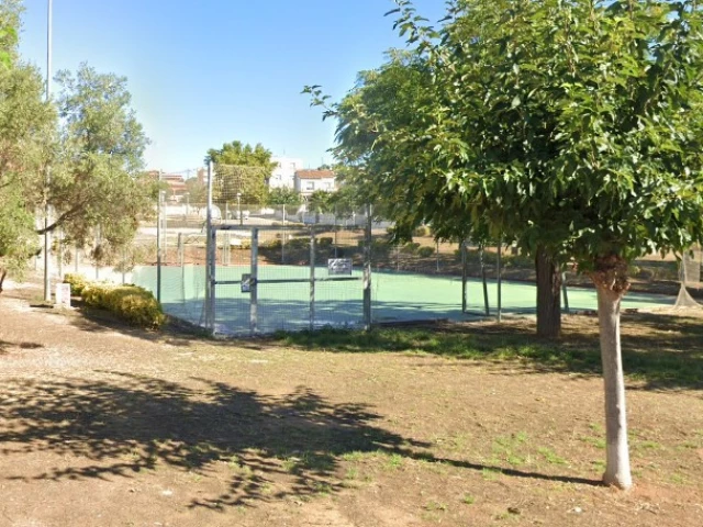 Profile of the basketball court Cubelles, Cubelles, Spain