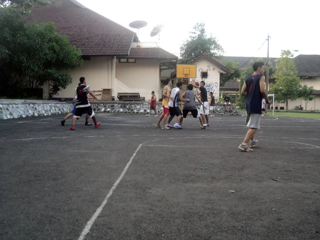 Profile of the basketball court FBS Basketball Court, Semarang City, Indonesia