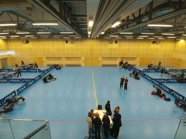 Profile of the basketball court Bohushallen, Bohus, Sweden