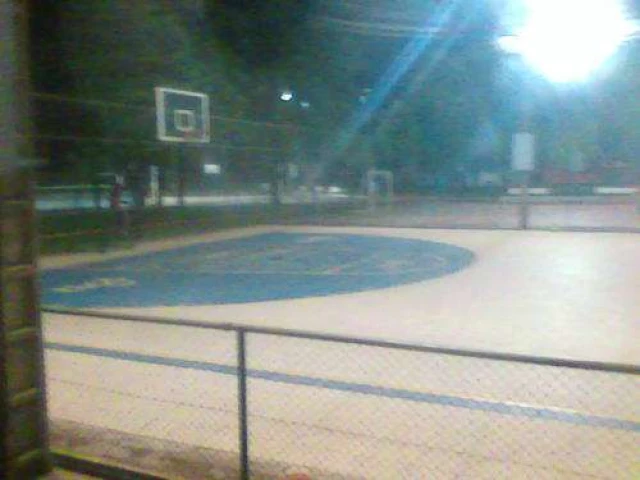 Basketball court in Ciudad del Este, Paraguay