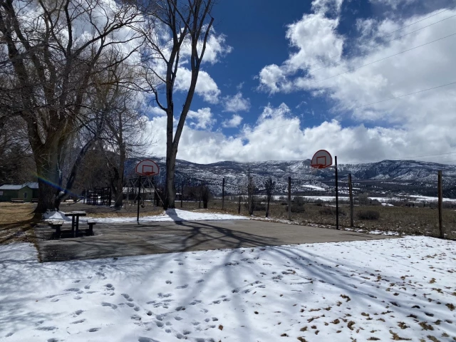Profile of the basketball court Sopris Village, Carbondale, CO, United States