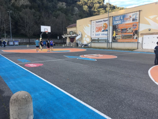 Profile of the basketball court Open court, Passignano sul Trasimeno, Italy
