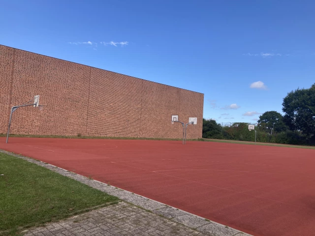 Profile of the basketball court Fördergymnasium, Flensburg, Germany