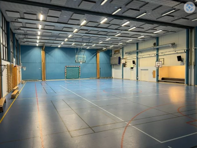 Profile of the basketball court Skäggetorpshallen, Linköping, Sweden