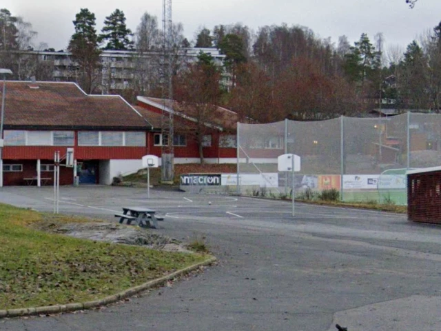 Profile of the basketball court Hosle Skole, Hosle, Norway