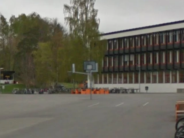Profile of the basketball court Bekkestua skole, Bekkestua, Norway