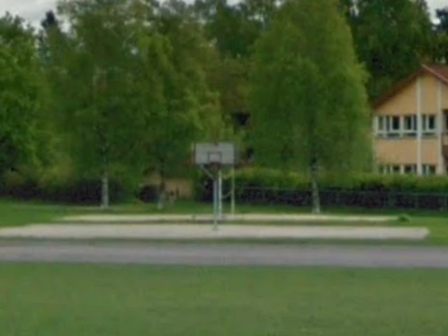 Profile of the basketball court Ramstad skole, Høvik, Norway