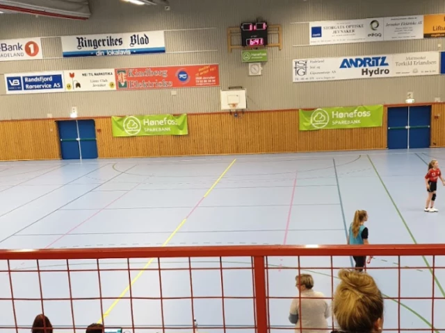Profile of the basketball court Jevnakerhallen, Jevnaker, Norway
