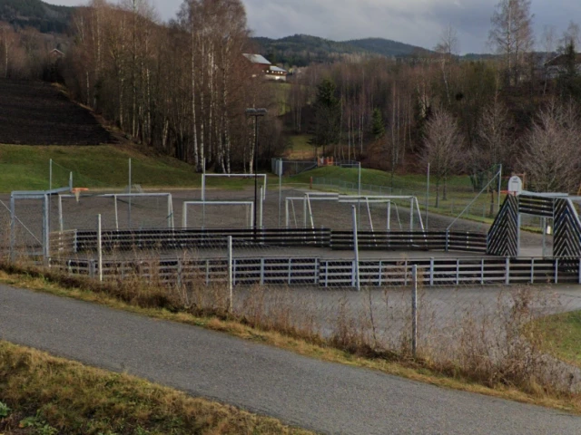 Profile of the basketball court Trintom skole, Gran, Norway