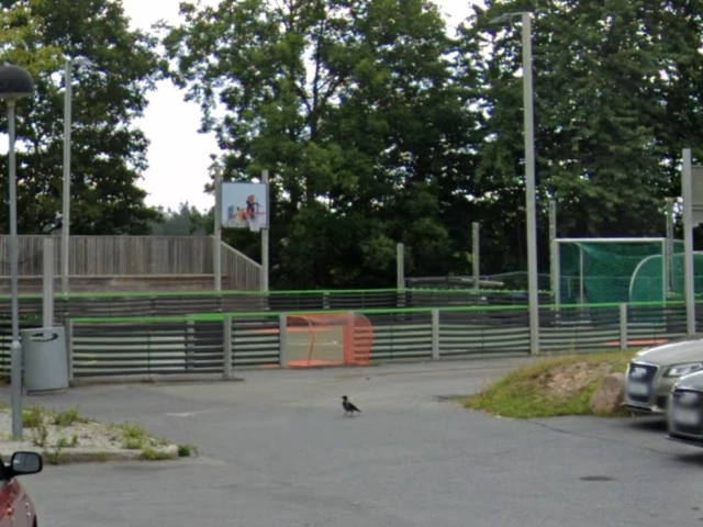 Profile of the basketball court Rønningen skole multibane, Borgen, Norway