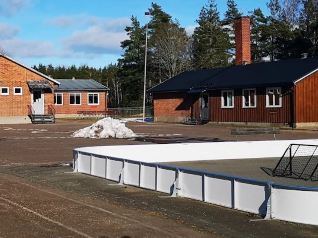 Profile of the basketball court Botilsäters skola movable, Säffle, Sweden