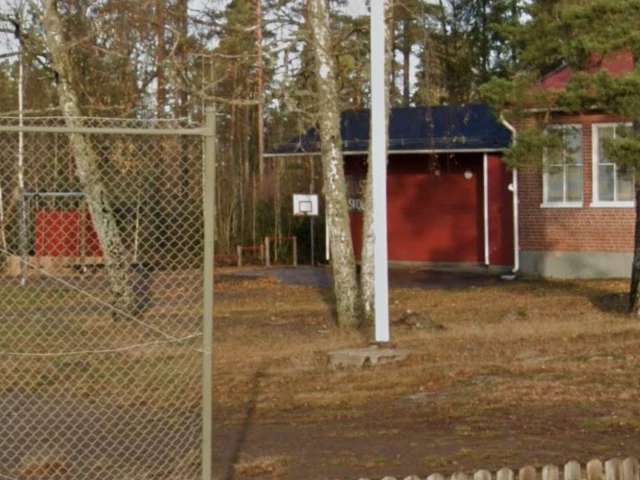 Profile of the basketball court Skruvstads skola, Grums, Sweden