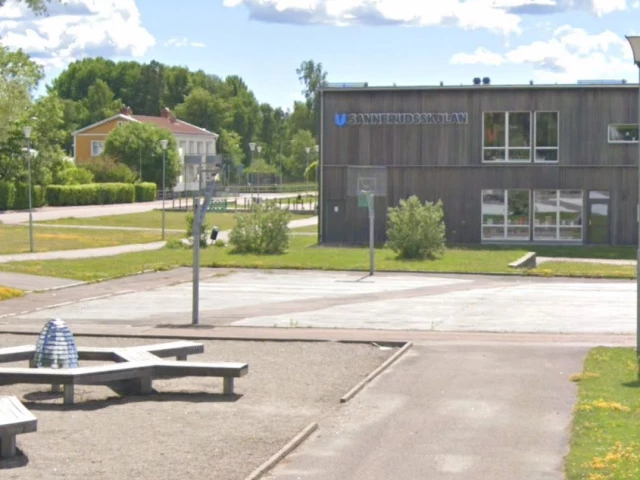 Profile of the basketball court Sannerudsskolan, Kil, Sweden