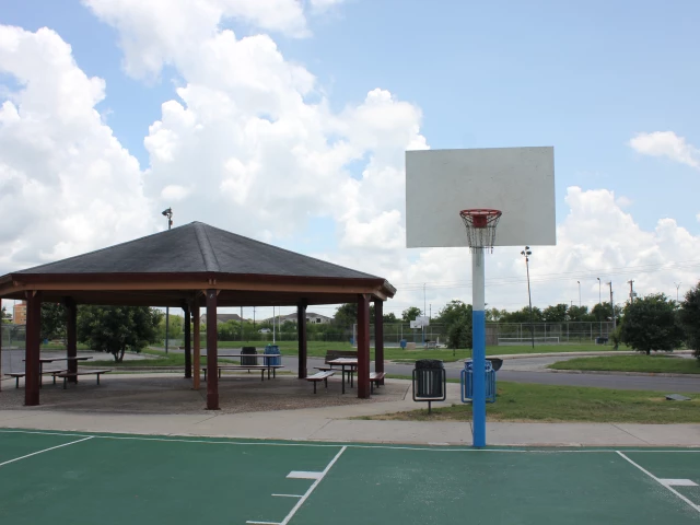 Profile of the basketball court Palo Alto Terrace I, San Antonio, TX, United States
