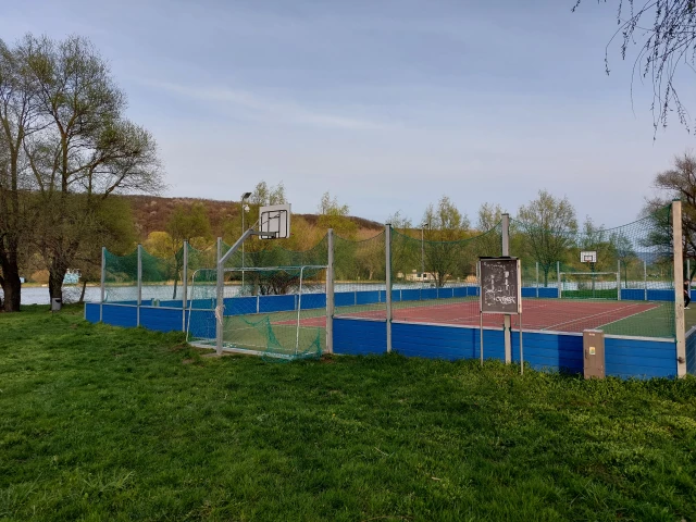 Profile of the basketball court Multifunkcne ihrisko, Nad jazerom, Slovakia