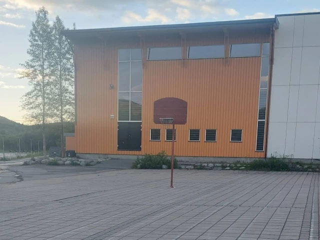 Profile of the basketball court Hesseng Flerbrukssenter, Hesseng, Norway