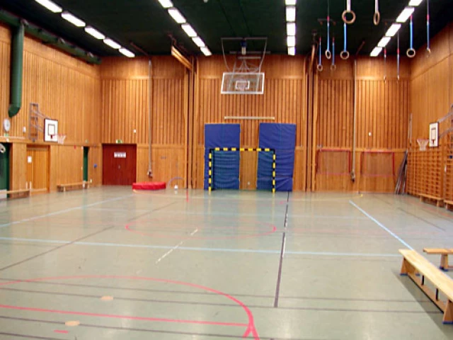 Profile of the basketball court Carlshöjdshallen, Umeå, Sweden