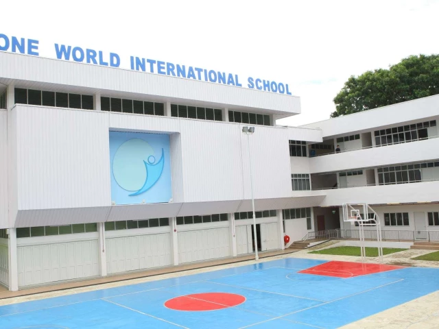 A basketball court in Tampines, Singapore.