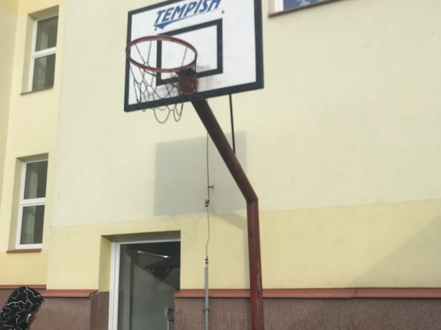 Profile of the basketball court School basket, Chvalšiny, Czechia