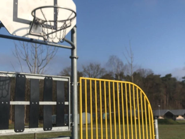 Profile of the basketball court Panna kooi, Wezuperbrug, Netherlands
