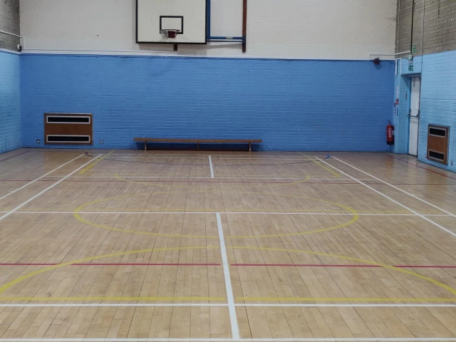 Profile of the basketball court Belvedere Community Centre, Belvedere, United Kingdom