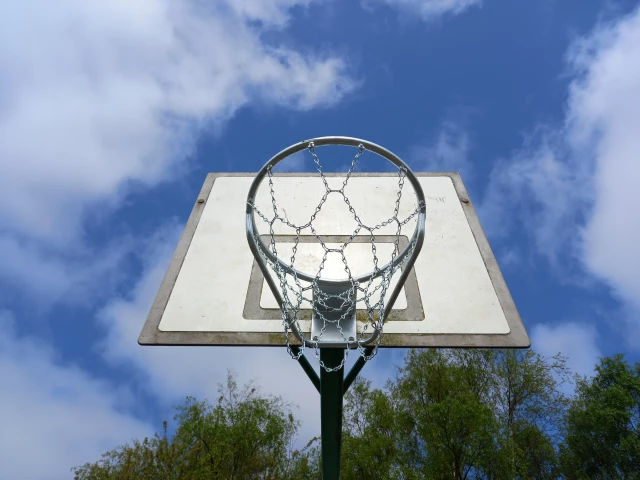 Profile of the basketball court Grindon Lane park, Sunderland, United Kingdom