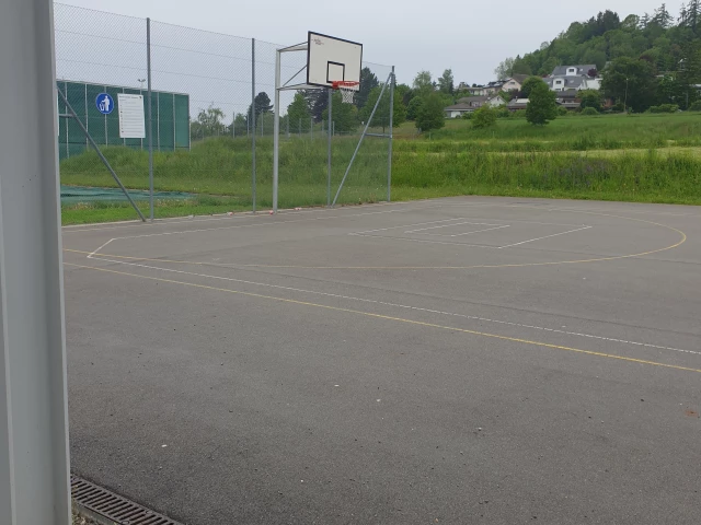 Profile of the basketball court Streetball Burkertsmatt, Widen, Switzerland