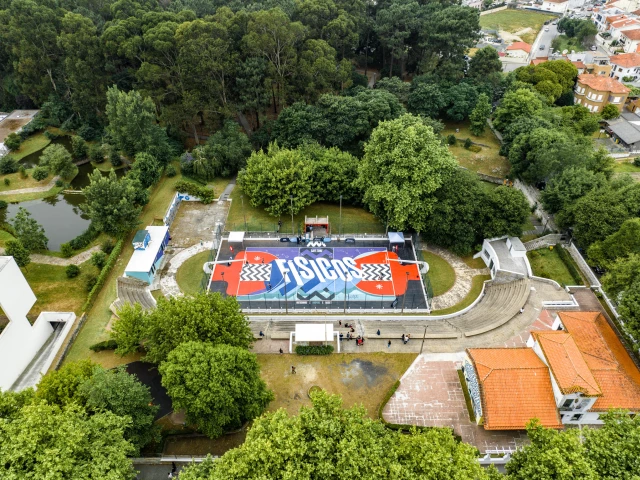 Profile of the basketball court 3x3 BasketArt Matosinhos/Físicos, Senhora da Hora, Portugal