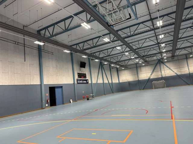 Profile of the basketball court Vasterås Arena, Västerås, Sweden