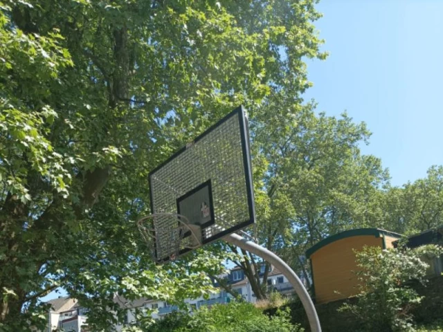Profile of the basketball court Glockenberg, Essen, Germany