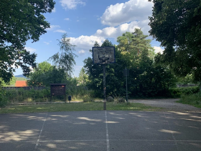Profile of the basketball court Felsenkeller, Rückersdorf, Germany