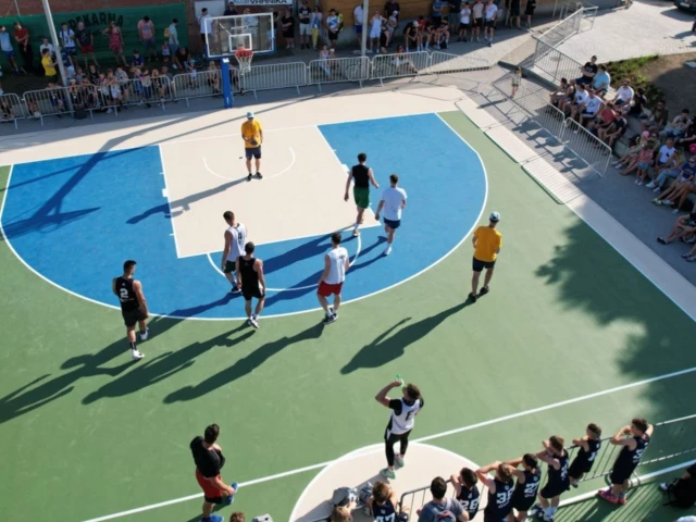 Profile of the basketball court Športni park Vrhnika - Main court, Vrhnika, Slovenia