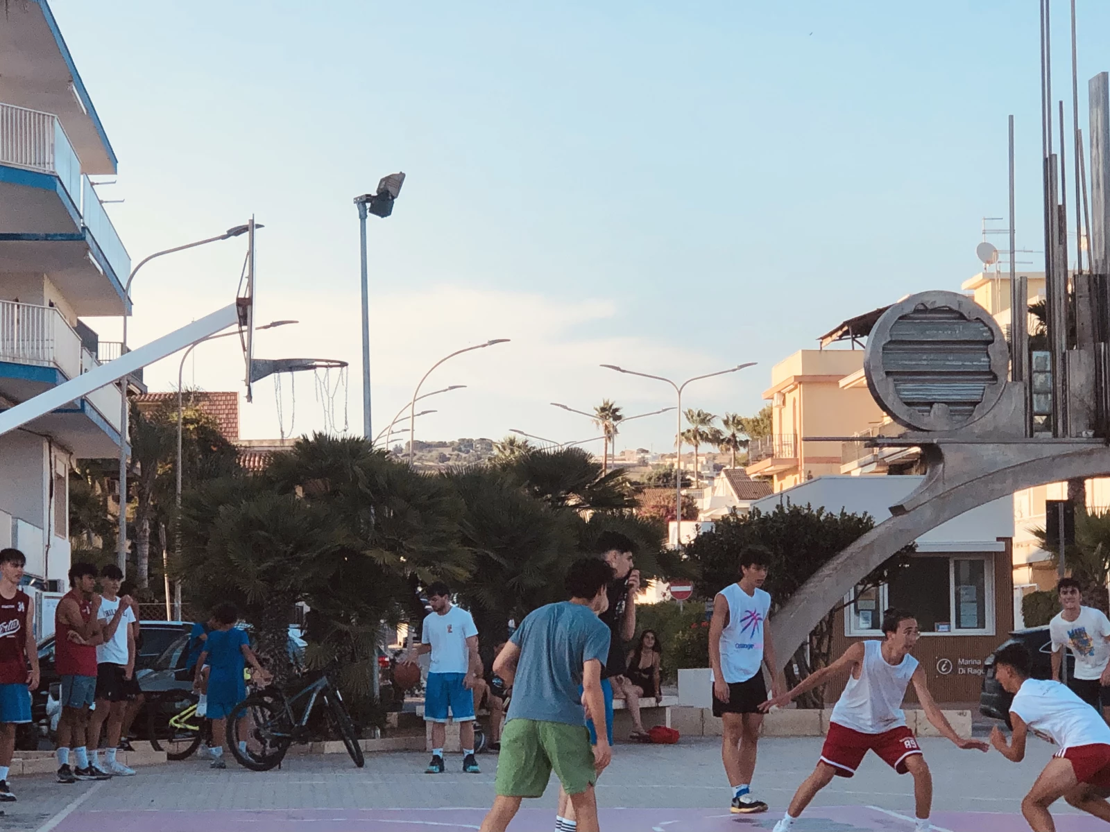 Marina di Ragusa Basketball Court Piazza Malta Streetball Courts of