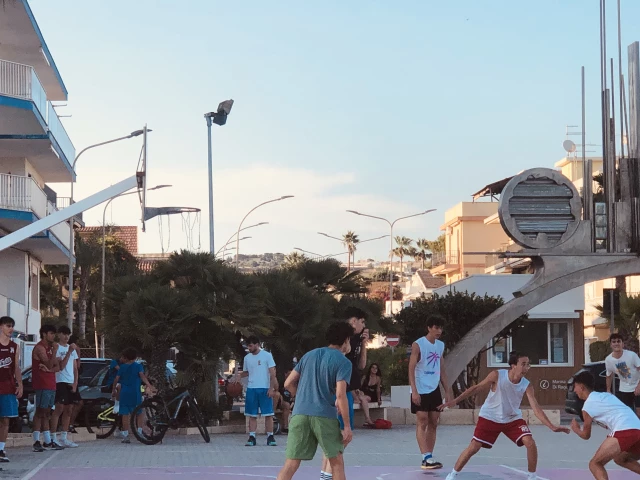 Profile of the basketball court Piazza Malta Streetball, Marina di Ragusa, Italy