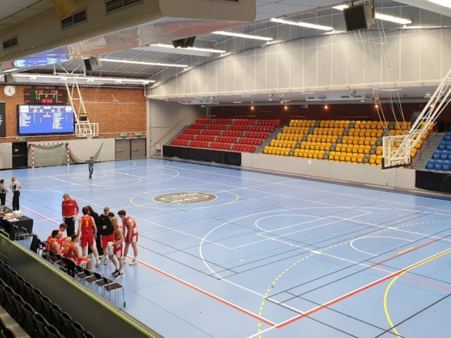 Profile of the basketball court Kalmar Sportcenter, Kalmar, Sweden